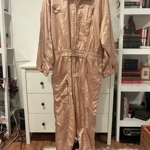 Abraxas pants jumpsuit gold - Picture 2 of 9